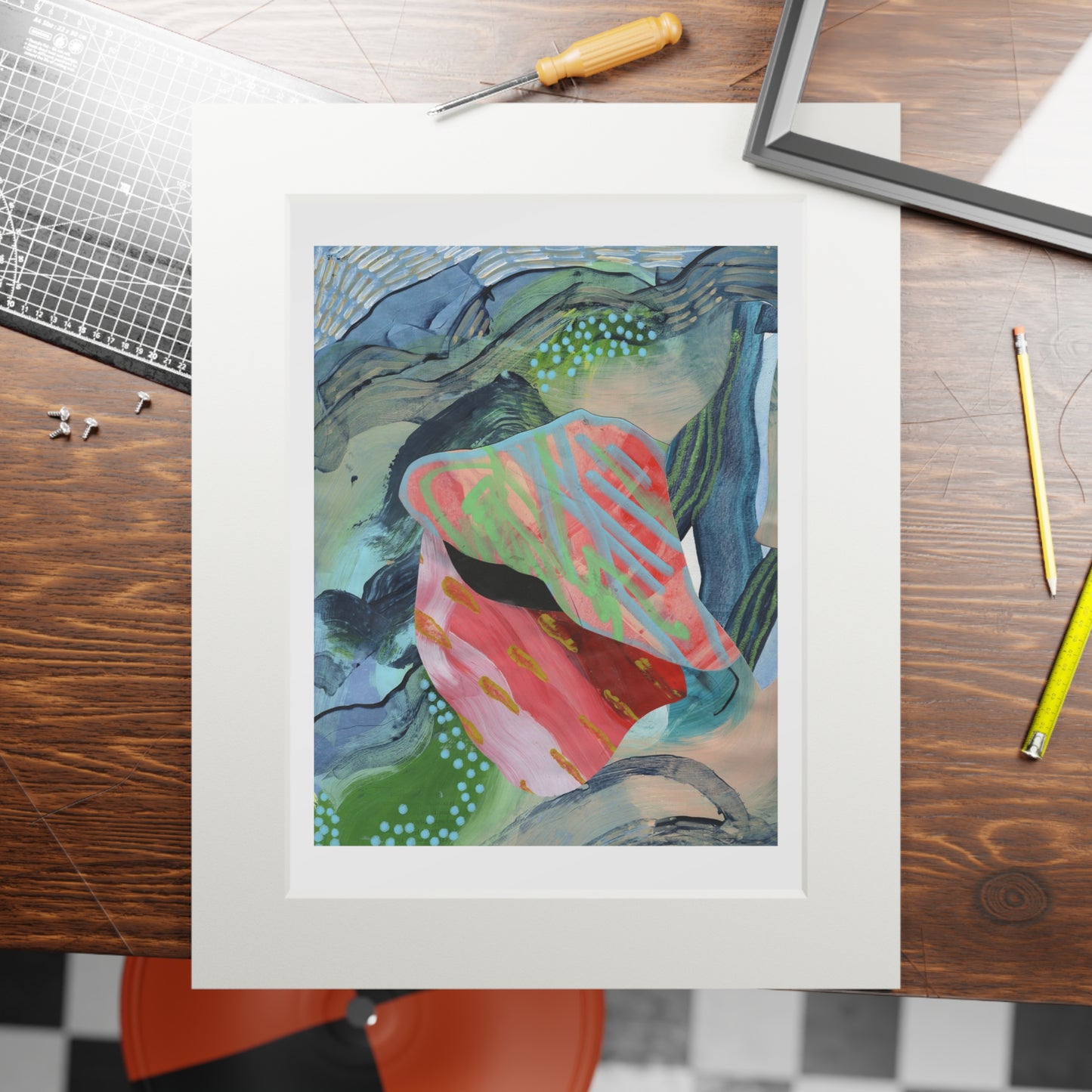 The Heart of the Matter by K'era Morgan Print