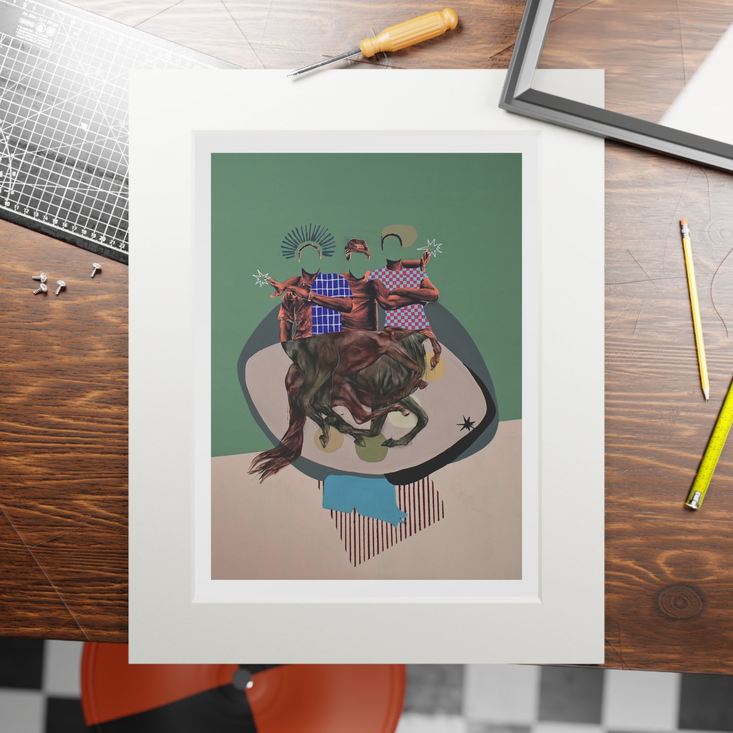 Bodega Politics Print by Moncho 1929