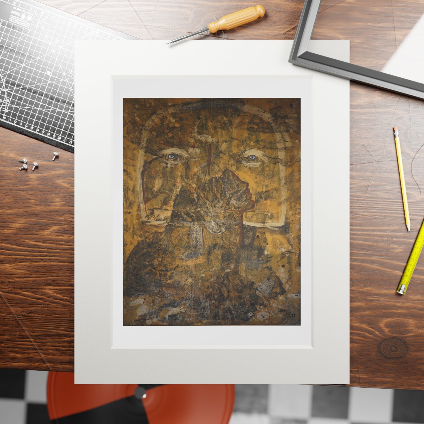 Cries of Joy by Sambo Boly Print