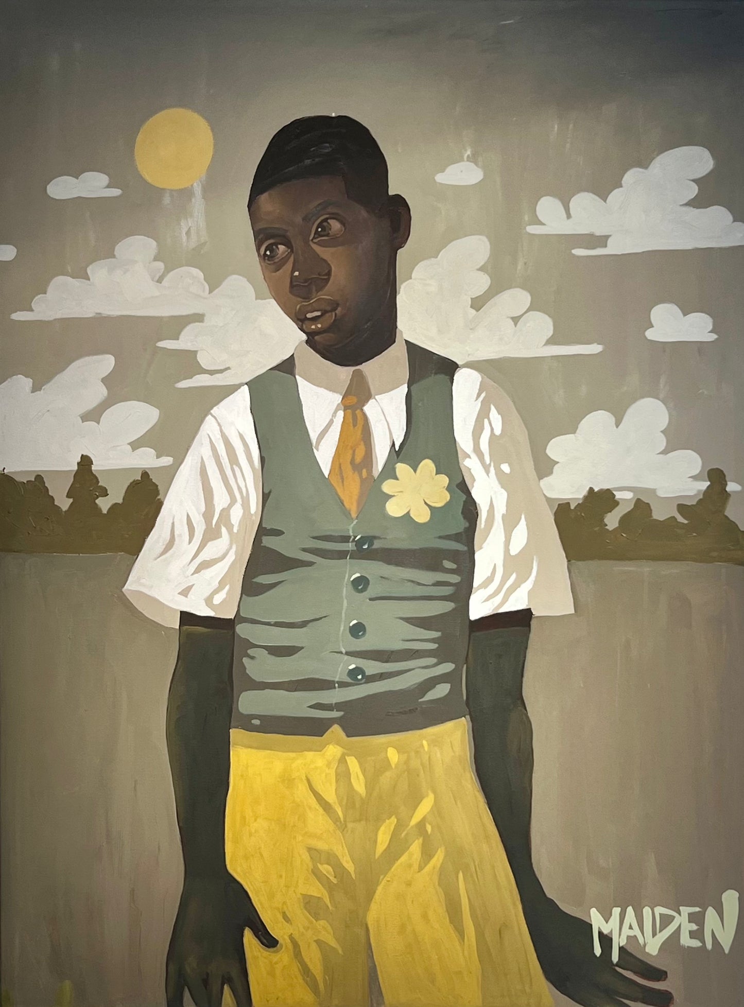 The Contemplating Man