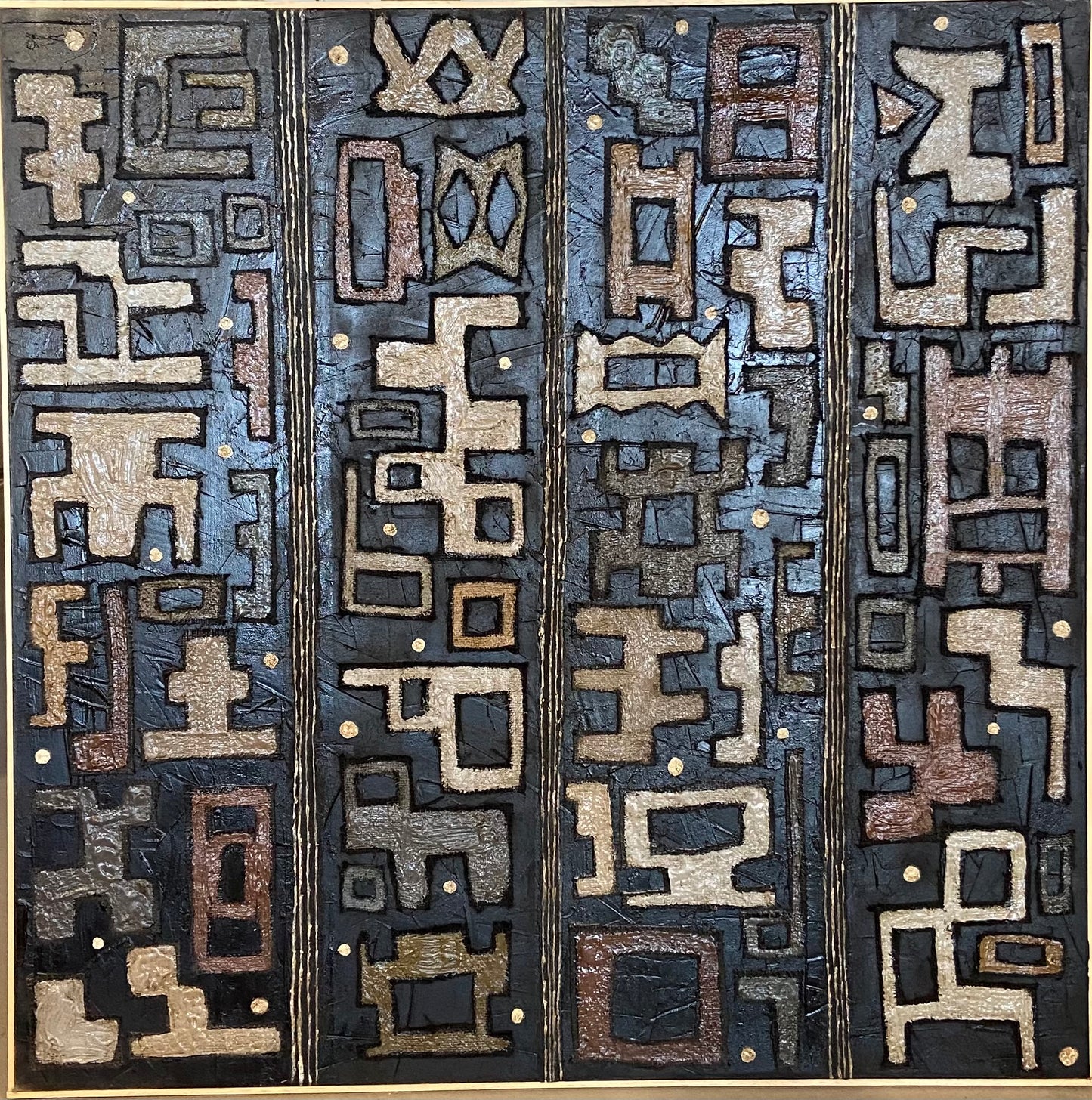 Untitled (Geometric Black)