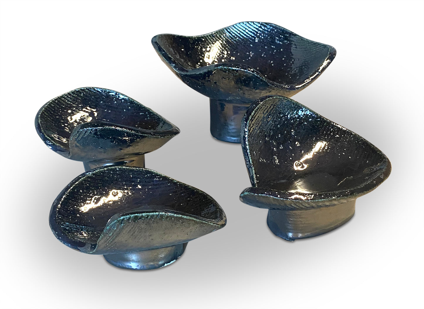 Set of 4 Mini Paladuim Vessel Coupes 9