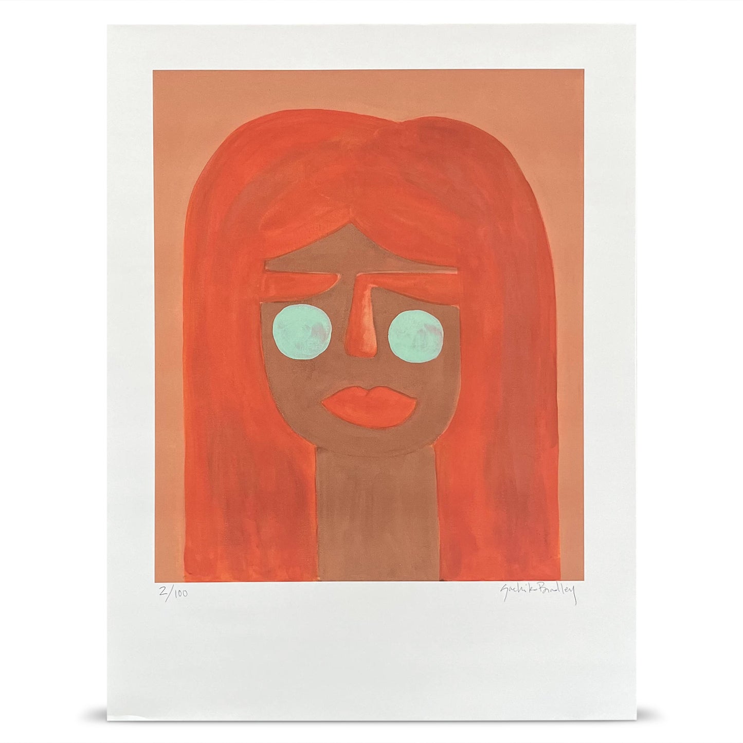 'Nicole' Print by Sachiko Bradley