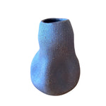 Black Textured Ceramic Vase