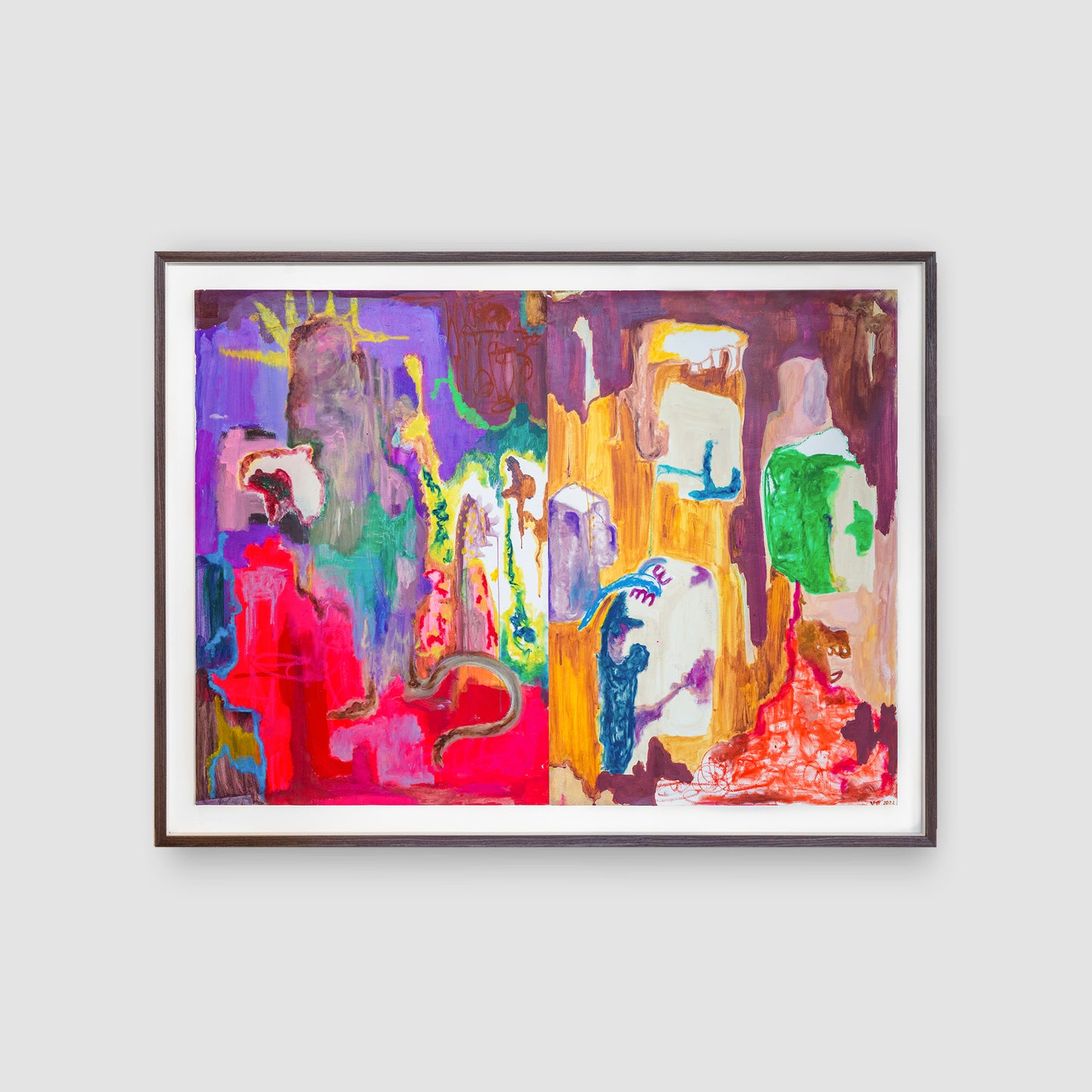 A lost person coming back from unknown place