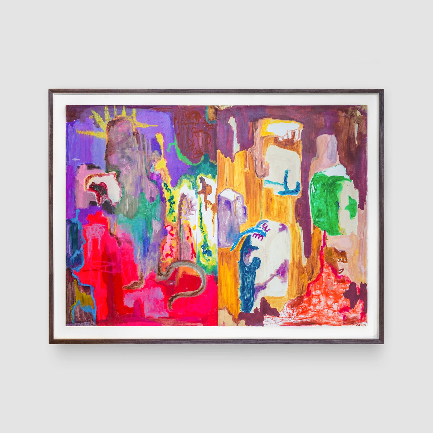 A lost person coming back from unknown place