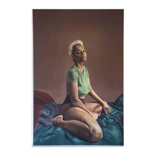 Self Portrait On Bed