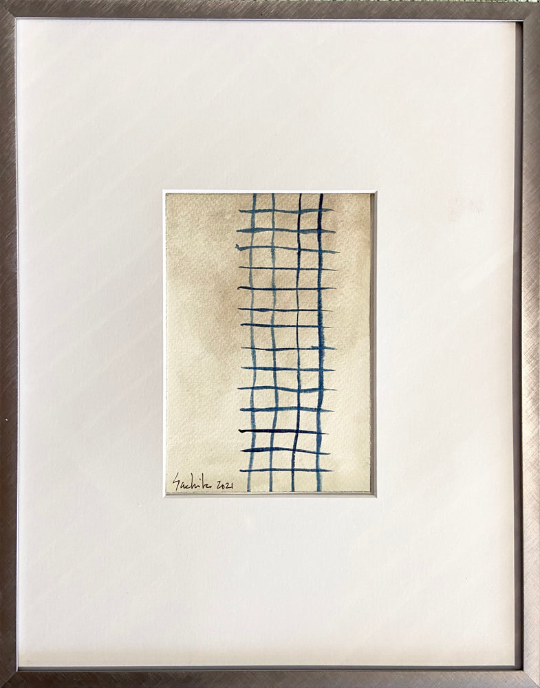 Untitled (Blue Grid)